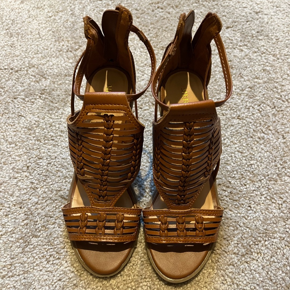 Merona block heels